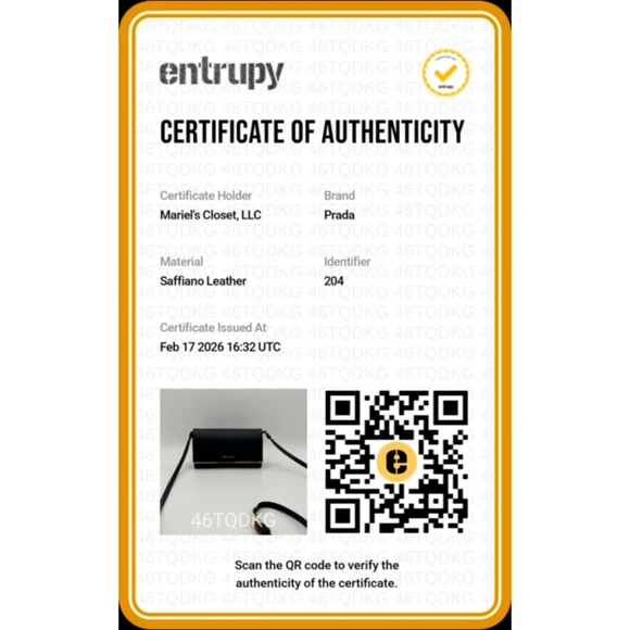 Authentic Prada Saffiano Leather Shoulder Bag #4296M - Picture 9 of 10